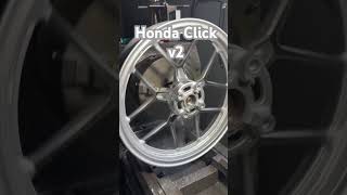 Stock Mags mofication Honda Click 125 Version 1 shortvideo shorts short [upl. by Nnairek]