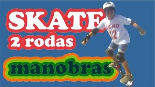 Skate duas rodasManobras na pista GOPRO [upl. by Kuehnel983]