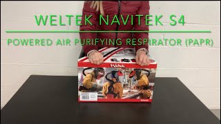 Unboxing the Weltek Navitek S4 Powered Air Purifying Respirator PAPR [upl. by Eelana]