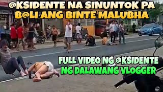 KARUMAL DUML NA SINAPIT NG DALAWANG BUCANA VLOGGER BLI ANG BINTE SINUNTOK PA FULL VIDEO [upl. by Tolliver94]