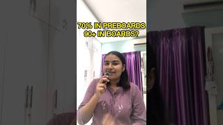 70 in Preboards and 90 in boards cbse exam cbseclass10 [upl. by Philly]