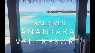 Travel Vlog Anantara Veli Maldives [upl. by De Witt518]