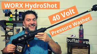 WORX HydroShot review portable pressure washer is it any good 329 [upl. by Tserrof]