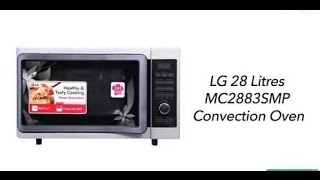 LG MC2883SMP All in one Microwave unboxing and hands on review Hindi [upl. by Barthold]