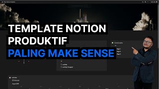 NOTION PRODUCTIVITY TEMPLATE PALING MAKE SENSE [upl. by Ahsikel]