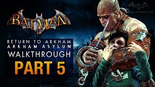 Batman Return to Arkham Asylum Walkthrough  Part 5  Arkham Mansion Zsasz [upl. by Christyna]