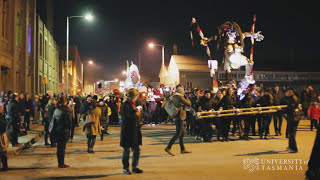 Hobarts Ogohogoh  the Procession and the Burning  University of Tasmania [upl. by Trebliw]