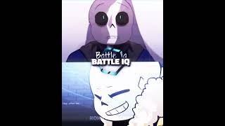 Glitchtale Sans vs Outertale Sans [upl. by Andreana]