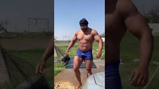 Desi saande fitness gym abs bodybuilding desi style yudhveerdagar [upl. by Graeme801]