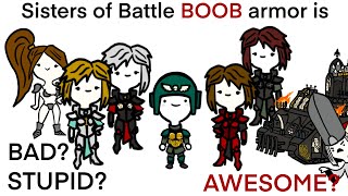 Does Sisters of Battle Armor Make Sense  Warhammer Lore [upl. by O'Doneven]