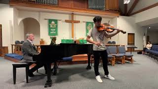 Bartok Viola Concerto Mvt 1 by Eric Wang [upl. by Nord]