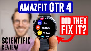 Amazfit GTR 4  Scientific Review beautiful but bad [upl. by Dougy]