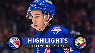 Game Highlights  Rangers vs Colts  Dec 16th 2023 [upl. by Atteve696]