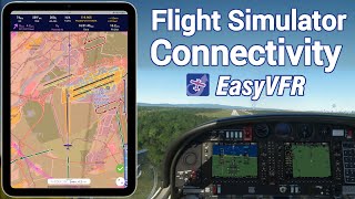 Flight Simulator Connectivity  Showcase  EasyVFR 4 [upl. by Yrral619]