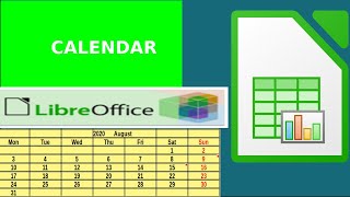 LibreOffice Calc  Simple Calendar making with Notes and Formatting  Excel  Spreadsheet Easy Way [upl. by Gerrilee]