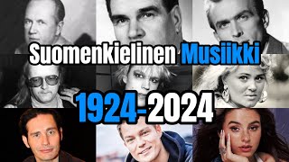 Suomenkielisen Musiikin Kehitys 19242024 [upl. by Lorollas981]