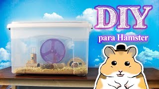 DIY Gaiola para Hamster com Caixa Organizadora [upl. by Varini289]