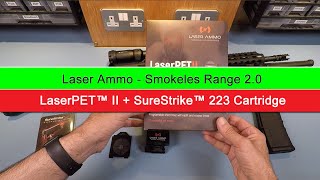 Introducing the LaserPET™ II Electronic Target  SureStrike™ 223 Cartridge from Laser Ammo [upl. by Bullough10]