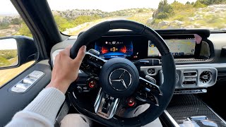 NEW 2025 Mercedes G63 AMG  Full Drive V8 G WAGON Review Interior Exterior Review [upl. by Hanauq88]