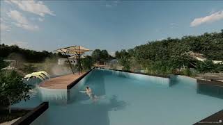 Nouveauté 2022  deux parcs aquatiques au camping Sandaya Parc La Clusure [upl. by Isiah176]