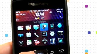 BlackBerry Curve 9360 video review  giffgaff [upl. by Adaliah]