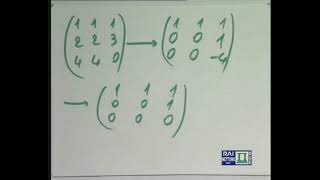 Matematica II Esercitazioni Lez 02 Applicazioni lineari e matrici [upl. by Chee]