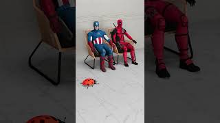 Deadpool vs Captain America  Target Challenge  Marvel Animation [upl. by Aisaim]