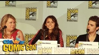 The Vampire Diaries Panel ComicCon 2013 Paul Wesley Ian Somerhalder Nina Dobrev [upl. by Madeleine297]