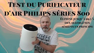 Test du Purificateur dair Philips séries 800 [upl. by Ees821]