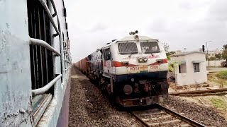 GANDHIDHAM TO PUNE Route Diverted Journey11091 Ahimsa ExpessIndian Railways [upl. by Annaul]