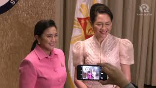 Robredo passes baton as opposition leader to Hontiveros [upl. by Nagaet]