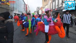 VIDEO 06032016 Optocht Kielegat Breda op herhaling carnaval in de Bredase binnenstad [upl. by Maurits]