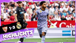 Sevilla FC 12 Real Madrid  HIGHLIGHTS  LaLiga 202223 [upl. by Susy]