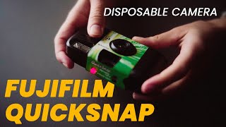 FUJIFILM QUICKSNAP  Disposable Camera [upl. by Ahsenahs]