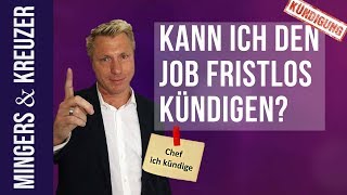 Kann ich den Job fristlos kündigen  FragMingers [upl. by Aidam]