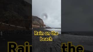 When the rain ruins your beach schedule rain beach tenerife ocalatoriecatoviata travel shorts [upl. by Vivianna]