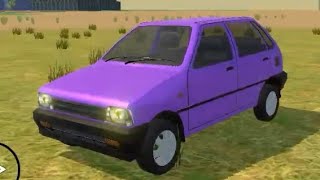 Alto 800 modified vs Jeep offroading game play [upl. by Clinton838]