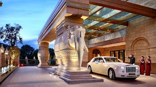 The Leela Palace New Delhi 5star luxury hotel in Indias capital full tour [upl. by Danielson642]