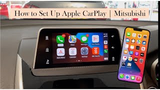 How to Set Up Apple CarPlay  Mitsubishi [upl. by Methuselah]