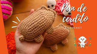 Pan de Cerdito a crochet  Altar de muertos a crochet  Tejidos Pennys ens [upl. by Iffar22]