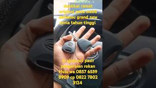 duplikat kunci remot original daihatsu xenia shorts daihatsu xenia [upl. by Dutch]