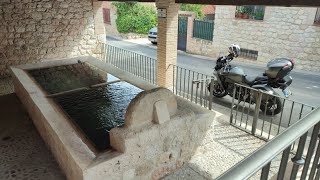 Lavadero Público y Fuente ⛲ en CASPUEÑAS  Valle del río Ungría en Guadalajara 🇪🇦 [upl. by Mcwherter]