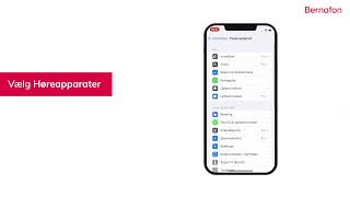 Sådan parres Bernafon Bluetooth® høreapparater med en iPhone [upl. by Chester]
