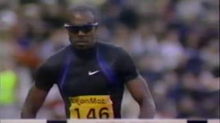 Allen Johnson  Mens 110m Hurdles  2001 Bislett Games [upl. by Akirea]