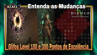 Diablo 4 Novo Sistema de Paragon Glifos e Pontos de Excelência da Expansão Vessel of Hatred [upl. by Litha]