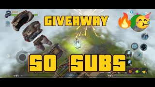 50 SUBS GIVEAWAY 🥳🥳FROSTBORN [upl. by Derick]