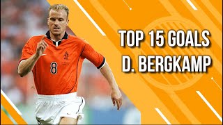 Top 10 Goals  Dennis Bergkamp [upl. by Yderf818]