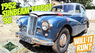 HASNT RAN for 14 YEARS 1952 Sunbeam Talbot 90  CAN I MAKE IT RUN amp DRIVE [upl. by Esylla]