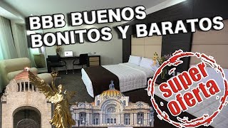 5 mejores HOTELES BARATOS en la CDMX [upl. by Nahtanhoj]