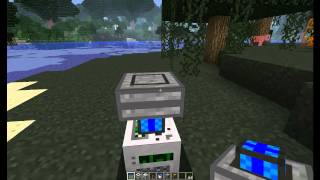 Minecraft Buildcraft Tutorials How to use Quarrys and Mining Wells  Dormphood [upl. by Sandro309]